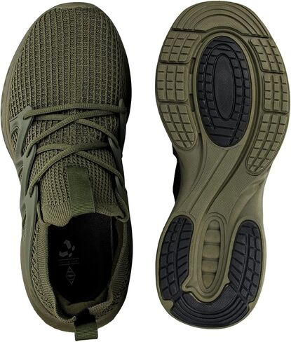 Pujcs Mens Slip on Walking Shoes Non Slip Breathable Lightweight Seakers Athletic Tennis Running Shoes for Gym Travel Jogging in Saudi Arabia