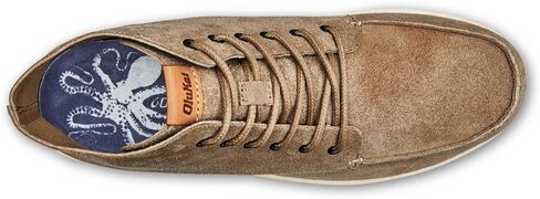 OluKai Nalukai Kala Men's Closed Toe Boot, Water-Resistant Canvas Upper, Moisture-Wicking Microfiber Lining, Extremely Versatile in Saudi Arabia