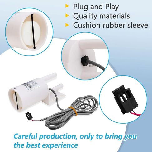 [Upgrade] 4A3624 Series Hoshizaki Float Switch, Replacement Model: 4A362401,4A3624-01,4A362402,4A3624-02,4A362403,4A3624-03,43353501,433535-01.Hoshizaki Ice Machine Start/Stop Abnormal Repair in Kuwait