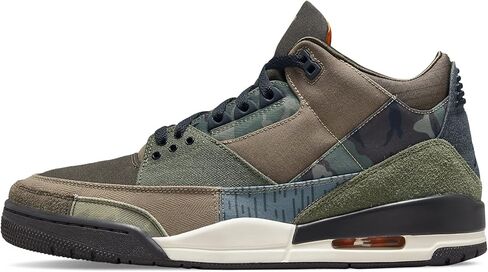 Jordan Mens Air Jordan 3 DO1830 200 Patchwork Camo - Size 7.5 in Saudi Arabia