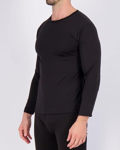 4 Piece: Men's Thermal Underwear Sets - Long Sleeve Top & Bottom Fleece Lined Long Johns (Available in Big & Tall) in Saudi Arabia
