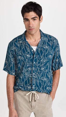 Club Monaco Men's Ss Cc Floral Print in Saudi Arabia