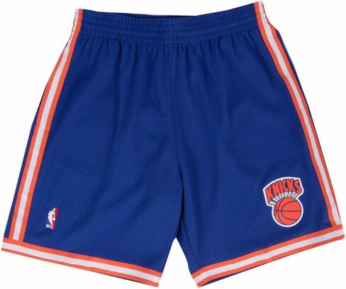 New York Knicks 1991-1992 Replica Road Shorts (Medium) Blue in Saudi Arabia