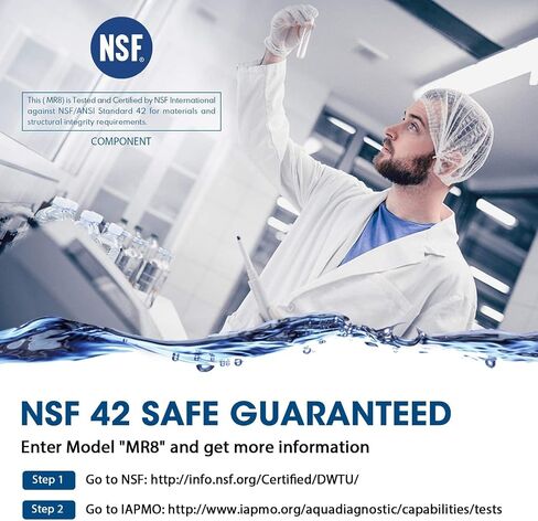 فلاتر مياه من ماريوتو لثلاجات جي جي، فلاتر مياه ذكية للثلاجات، NSF 42 خراطيش معتمدة متوافقة مع MWF، MWFA، MWFP، GWF، GWFA، 46-9991، HDX FMG-1، WFC1201، عبوة واحدة in Kuwait