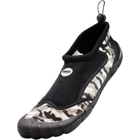 NORTY Mens Aqua Sock Wave Water Shoes - 18 Color Combinations - Waterproof Slip-ONS for Pool, Beach and Sports in Kuwait