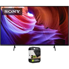Sony KD50X85K 50 inch X85K 4K HDR LED TV with Smart Google TV 2022 Model Bundle with Premium 2 YR CPS Enhanced Protection Pack in Saudi Arabia