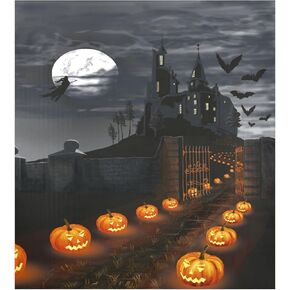 غطاء مغناطيسي لغسالة الأطباق اللامع من Ollabaky Halloween ملصق مغناطيسي Hocus Pocus ملصق مغناطيسي لغطاء باب غسالة الأطباق ملصق مغناطيس للثلاجة لأجهزة خزانة المطبخ المنزلية 23 بوصة × 26 بوصة