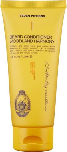SEVEN POTIONS Beard Conditioner for Men – Prevents Beard Itch and Dandruff – Natural, Vegan, Cruelty Free (Citrus Tonic, 3.4 FL OZ) in Saudi Arabia