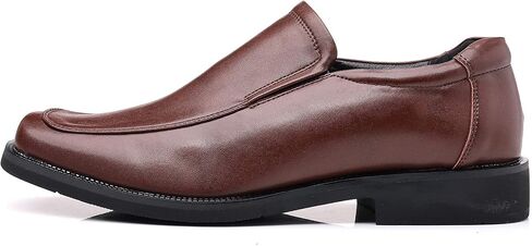 DADAWEN Men's Classic Leather Lined Formal Oxfords Slip on Casual Dress Shoes in Kuwait