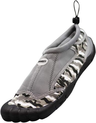 حذاء NORTY الرجالي Aqua Sock Wave Water - مجموعة من 18 لونًا - حذاء مقاوم للماء لحمام السباحة والشاطئ والرياضة in Kuwait