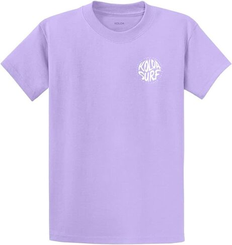 Koloa Circle Text Logo Cotton T-Shirts in Regular, Big and Tall Sizes in Kuwait