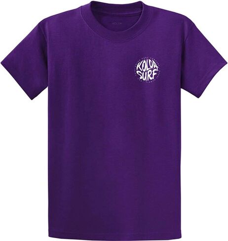 Koloa Circle Text Logo Cotton T-Shirts in Regular, Big and Tall Sizes in Kuwait