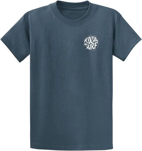 Koloa Circle Text Logo Cotton T-Shirts in Regular, Big and Tall Sizes in Kuwait