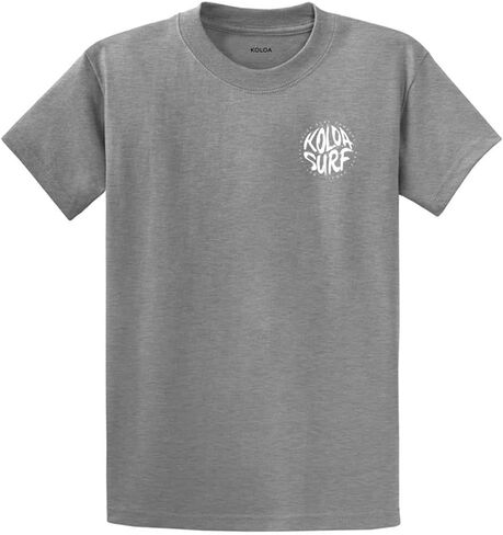 Koloa Circle Text Logo Cotton T-Shirts in Regular, Big and Tall Sizes in Kuwait