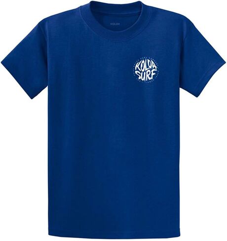 Koloa Circle Text Logo Cotton T-Shirts in Regular, Big and Tall Sizes in Kuwait