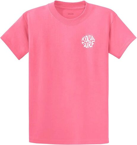Koloa Circle Text Logo Cotton T-Shirts in Regular, Big and Tall Sizes in Kuwait