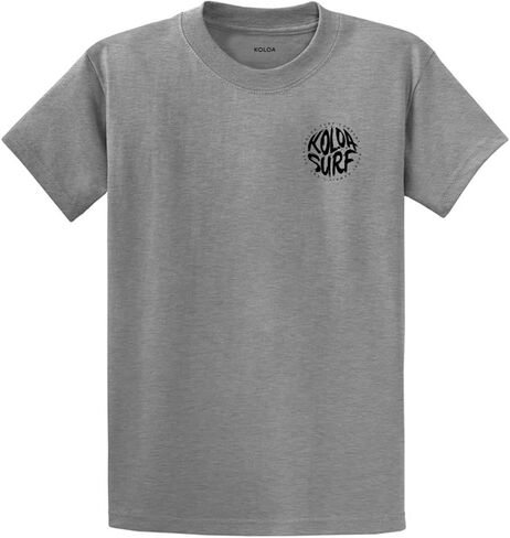 Koloa Circle Text Logo Cotton T-Shirts in Regular, Big and Tall Sizes in Kuwait