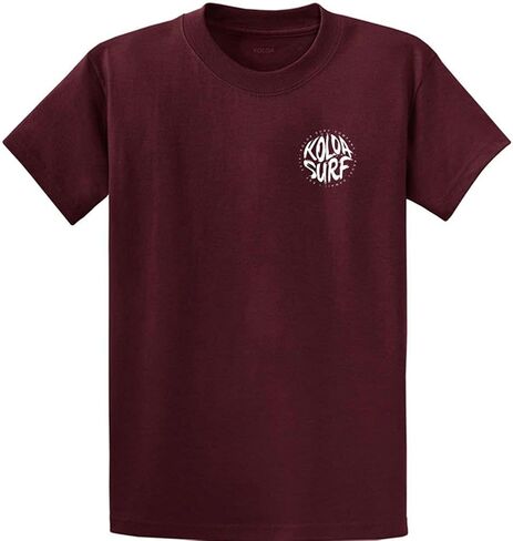 Koloa Circle Text Logo Cotton T-Shirts in Regular, Big and Tall Sizes in Kuwait