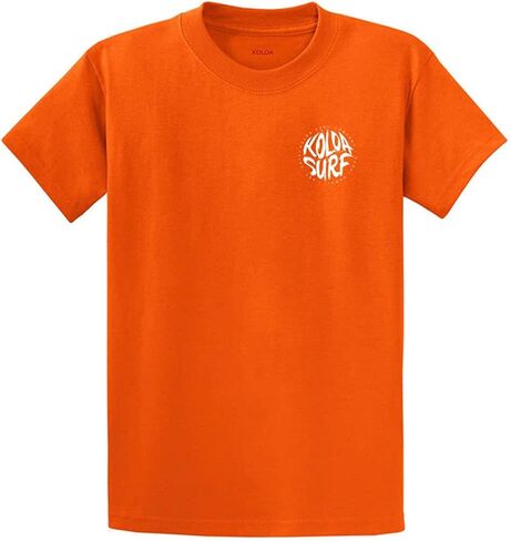 Koloa Circle Text Logo Cotton T-Shirts in Regular, Big and Tall Sizes in Kuwait