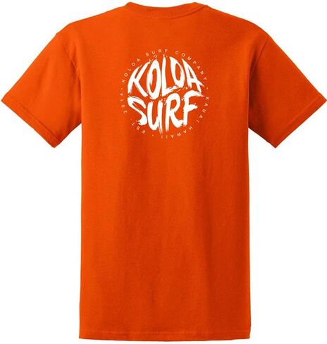 Koloa Circle Text Logo Cotton T-Shirts in Regular, Big and Tall Sizes in Kuwait