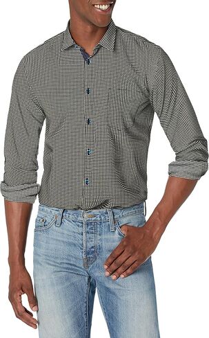 BOSS Men's All Over Pattern Button Down Shirt in Saudi Arabia