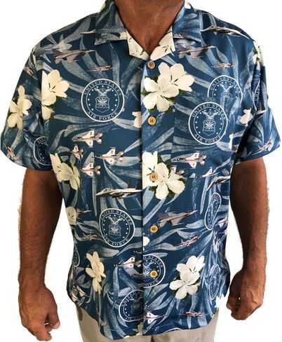 Air Force Hawaiian Shirt in Saudi Arabia