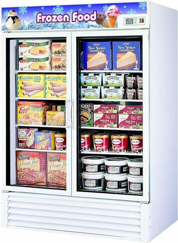 Turbo Air TGF-49F Freezer Merchandiser Two-Section 49 Cu Ft. in Saudi Arabia