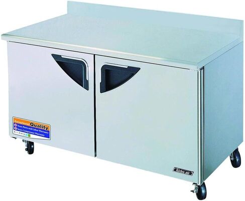 Turbo Air TWF-60SD 2 Door Worktop Freezer - 60" in Saudi Arabia