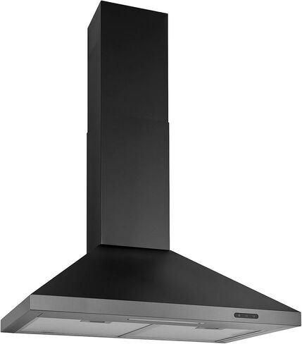 Broan-NuTone EW4830SS Stainless Steel LED, 400 CFM, 30-inch Wall-Mount Convertible Chimney-Style Range Hood with 3-Speed Exhaust Fan and Light in Saudi Arabia
