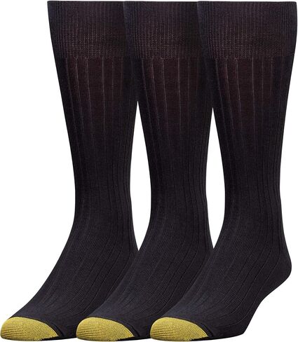 Gold Toe Men's Milan Comfort Top Socks, 3-Pack in Saudi Arabia