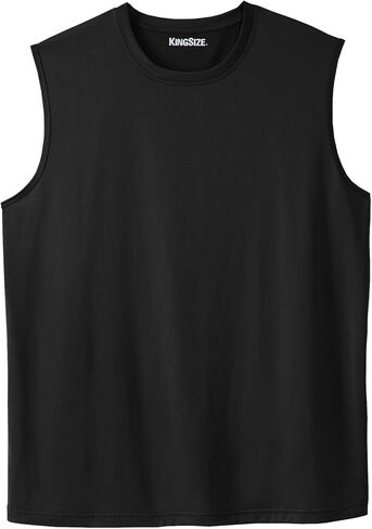 KingSize Men's Big & Tall Moisture Wicking Muscle Tee in Saudi Arabia