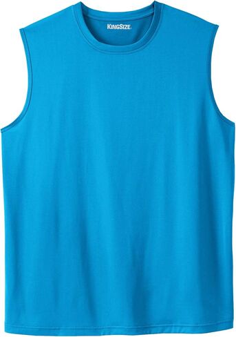 KingSize Men's Big & Tall Moisture Wicking Muscle Tee in Saudi Arabia
