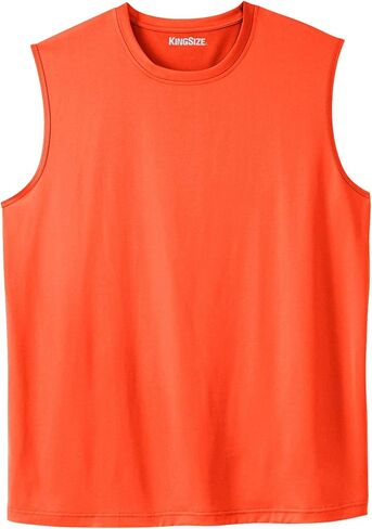 KingSize Men's Big & Tall Moisture Wicking Muscle Tee in Saudi Arabia