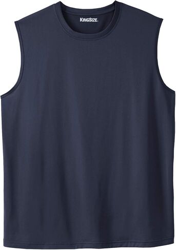 KingSize Men's Big & Tall Moisture Wicking Muscle Tee in Saudi Arabia