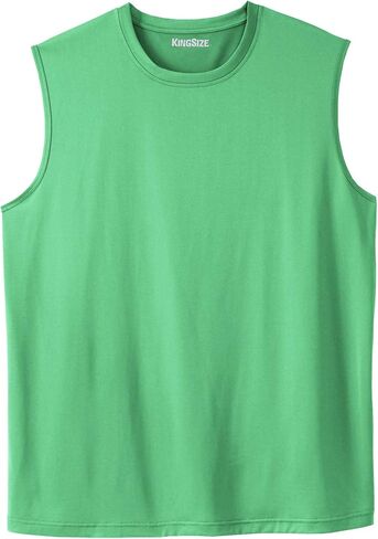 KingSize Men's Big & Tall Moisture Wicking Muscle Tee in Saudi Arabia