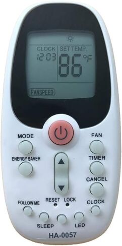 YING RAY Replacement for Toshiba Portable Air Conditioner Remote Control RAC-PD0811CRU RAC-PD1011CRU RAC-PD1211CRU RAC-PD1411CRU RAC-PD1411CWU RAC-PD1411HRU in Saudi Arabia