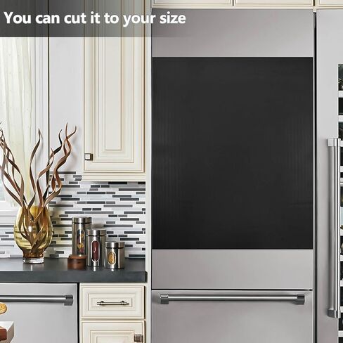 Black Dishwasher Magnet Cover Washing Machine Cover Decal Refrigerator Magnetic Stickers Kitchen Indicator Magnetic Plate Wallpaper 23x26in in Kuwait