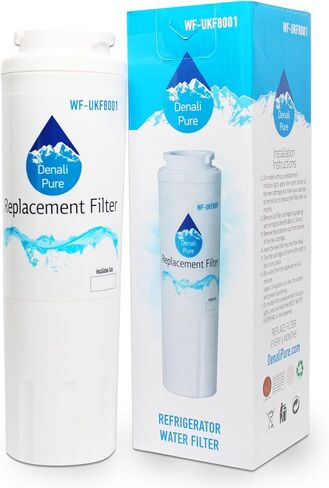 Replacement for Amana ARSE66ZBS Refrigerator Water Filter - Compatible with Amana UKF8001AXX Fridge Water Filter Cartridge in Saudi Arabia