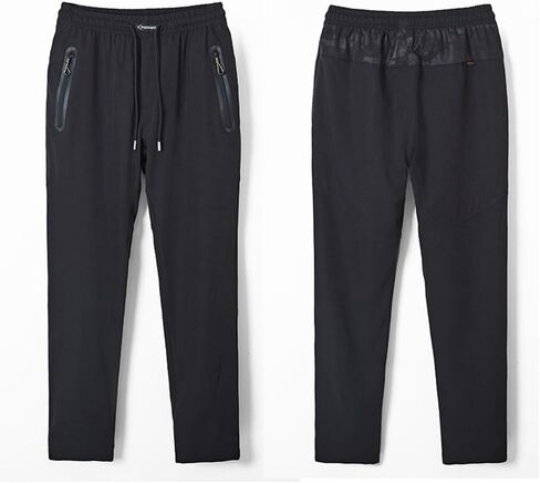 Rdruko Men's Casual Pants Lightweight Quick Dry Hiking Running Workout Outdoor Sports Sweat Pants in Kuwait