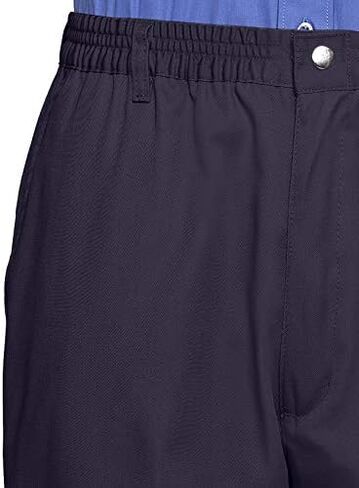AKA Wrinkle Free Men's Full Elastic Waist Twill Casual Pant in Kuwait