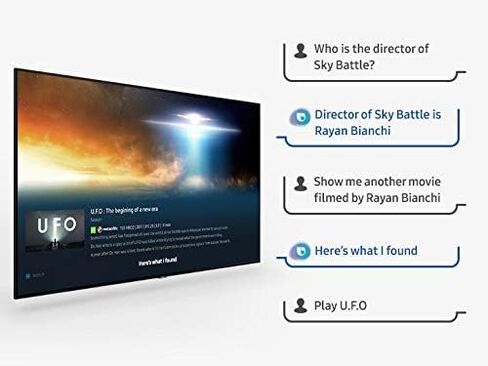 Samsung QN82Q60RAFXZA Flat 82-Inch QLED 4K Q60 Series (2019) Ultra HD Smart TV with HDR and Alexa Compatibility in Saudi Arabia
