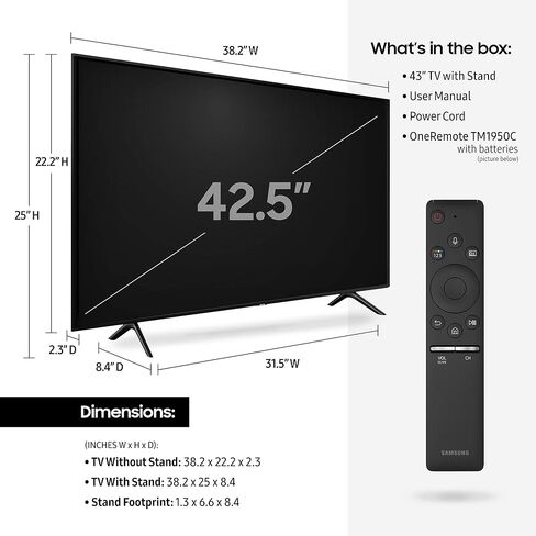 Samsung QN82Q60RAFXZA Flat 82-Inch QLED 4K Q60 Series (2019) Ultra HD Smart TV with HDR and Alexa Compatibility in Saudi Arabia
