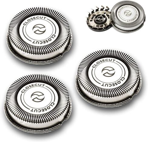 Bobblei Universal HQ4 3Pcs Razor Sharper Electronic Shaver blade heads replacement For philips norelco heads HQ56 HQ55 HQ4+ HQ3 Reflex Plus HQ6843 HQ300 HQ64 HQ916 in Saudi Arabia
