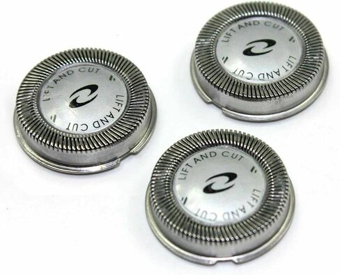 3 عبوات رؤوس استبدال ماكينة الحلاقة HQ56 من رؤوس الحلاقة الكهربائية المتطورة للرجال شفرات بديلة متوافقة مع شفرات حلاقة فيليبس نوريلكو برأس مزدوج in Kuwait