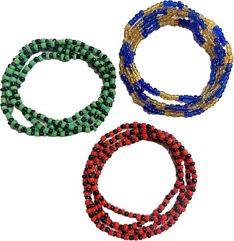 Collares De Guerreros Elegua, Ogun, Ochosi | Santeria Collares | Santeria Warrior Elekes | Santeria Beaded Elekes Elegua, Oggun Ochosi Beads in Saudi Arabia