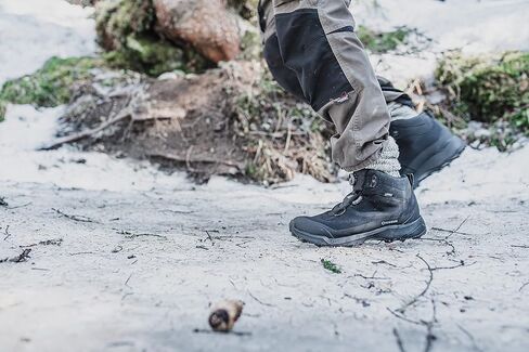 Icebug Mens Stavre BUGrip GTX Hiking Boot with Carbide Studded Traction Sole, Black, 10 in Kuwait