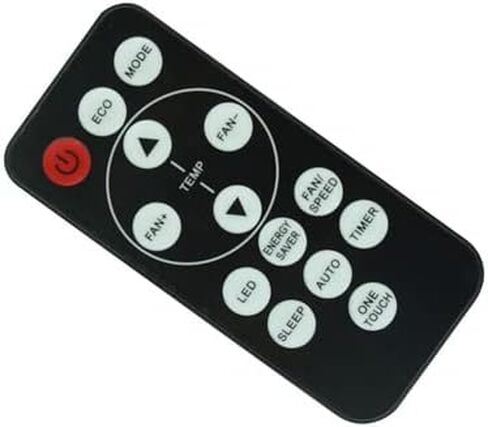 Remote Control for Midea RG15B1/E MAW05M1BWT MAW08R1BWT MAW10R1BWT MAW05R1BWT MAW06R1BWT MAW12R1BWT MAW15R1BWT MAW08V1DWT MAW10V1DWT MAW12V1DWT Room Air Conditioner in Saudi Arabia