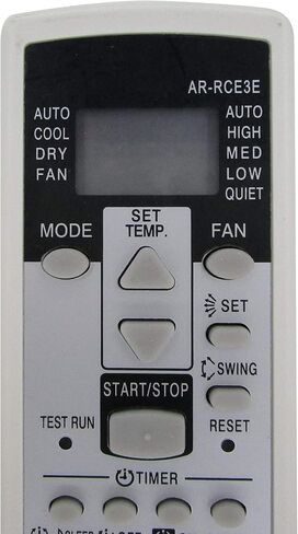 HCDZ Replacement Remote Control for Fujitsu AR-RCE3E AR-RCE1E AR-RCD1C AR-RCD1E AR-RCE1C AC Air Conditioner in Saudi Arabia