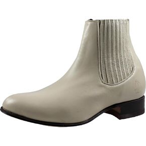 El Canelo Men's Ankle Boots Botines Charros Deer Leather in Saudi Arabia