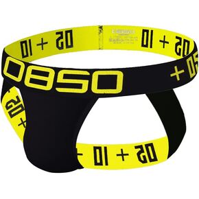 Men's Sexy Jockstrap Athletic Supporter Breathable Cotton Thong Performance Waistband Pouch Underwear in Saudi Arabia